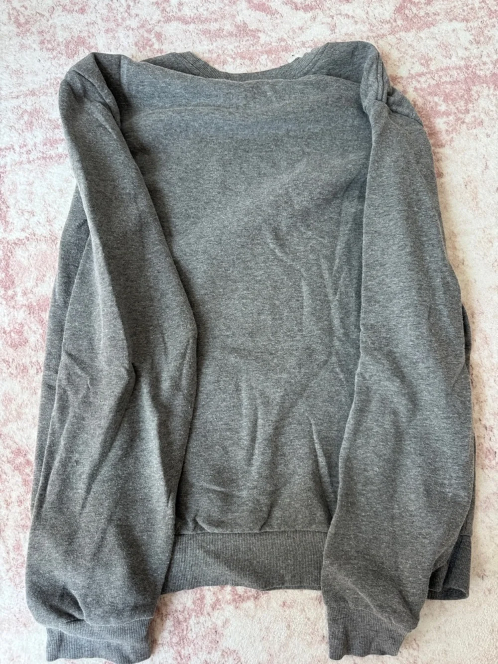 Disney Gray Crewneck with Red-Accented Mickey Graphic - Picture 3 of 3